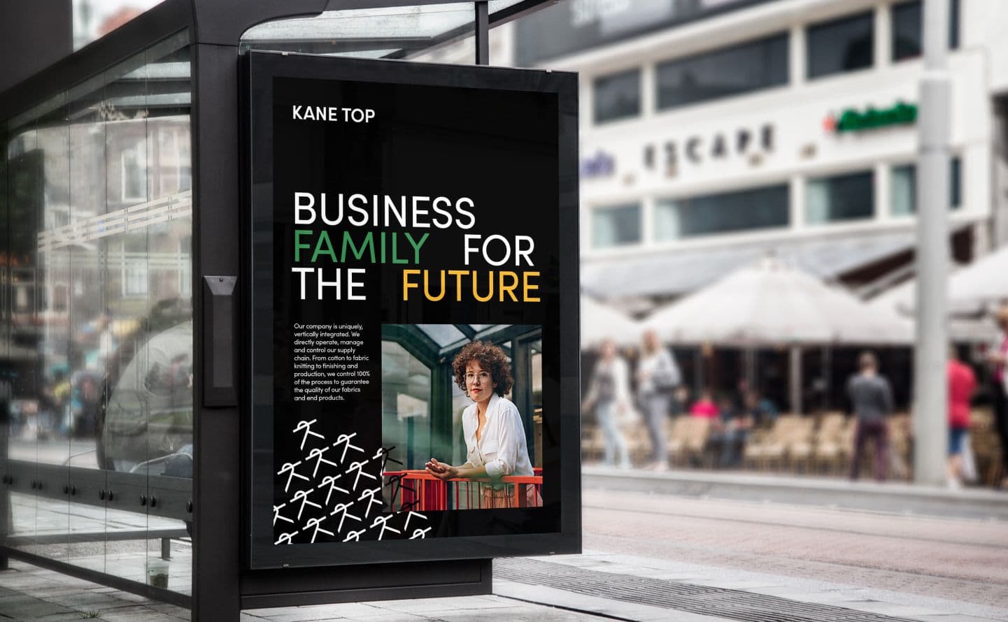 Bus Stop Billboard MockUp