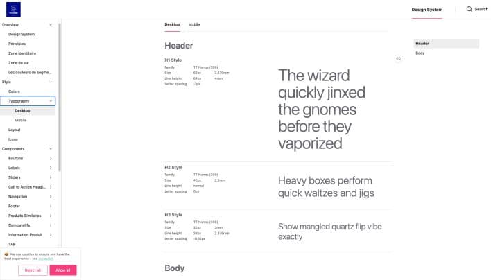 typographie Thuasne