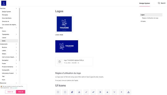 logos thuasne