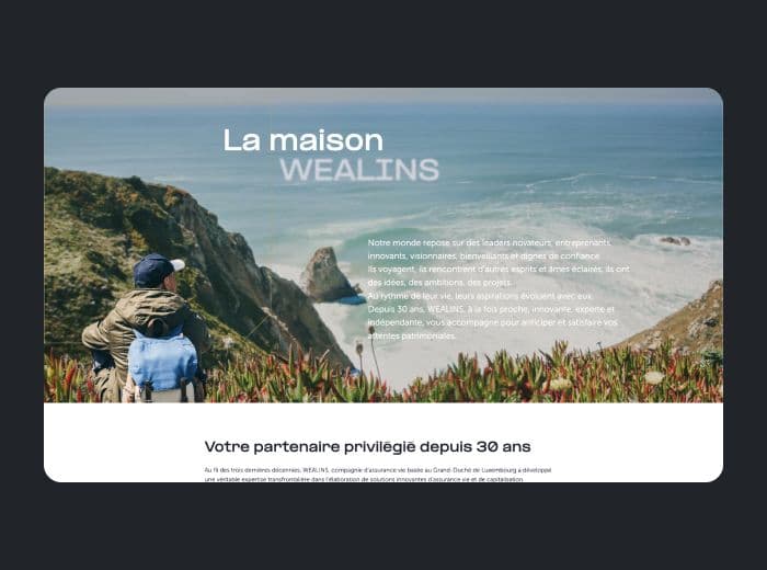 mockup web
