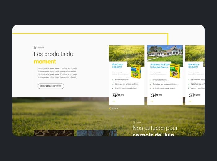 mockup web