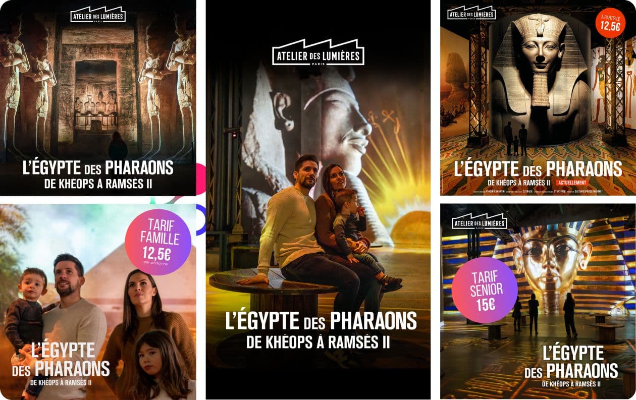 exposition pharaons
